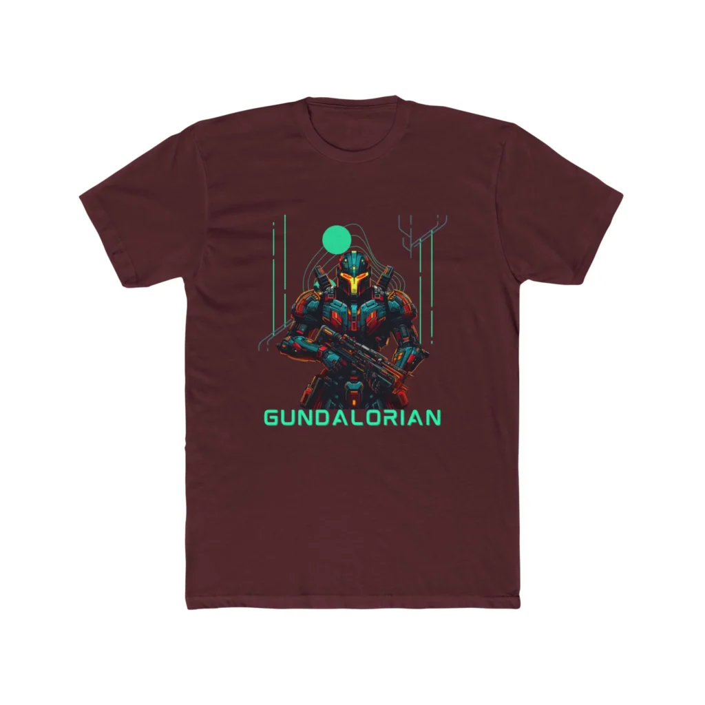 Mechalorian 3 Premium Men's Cotton Crew Tee