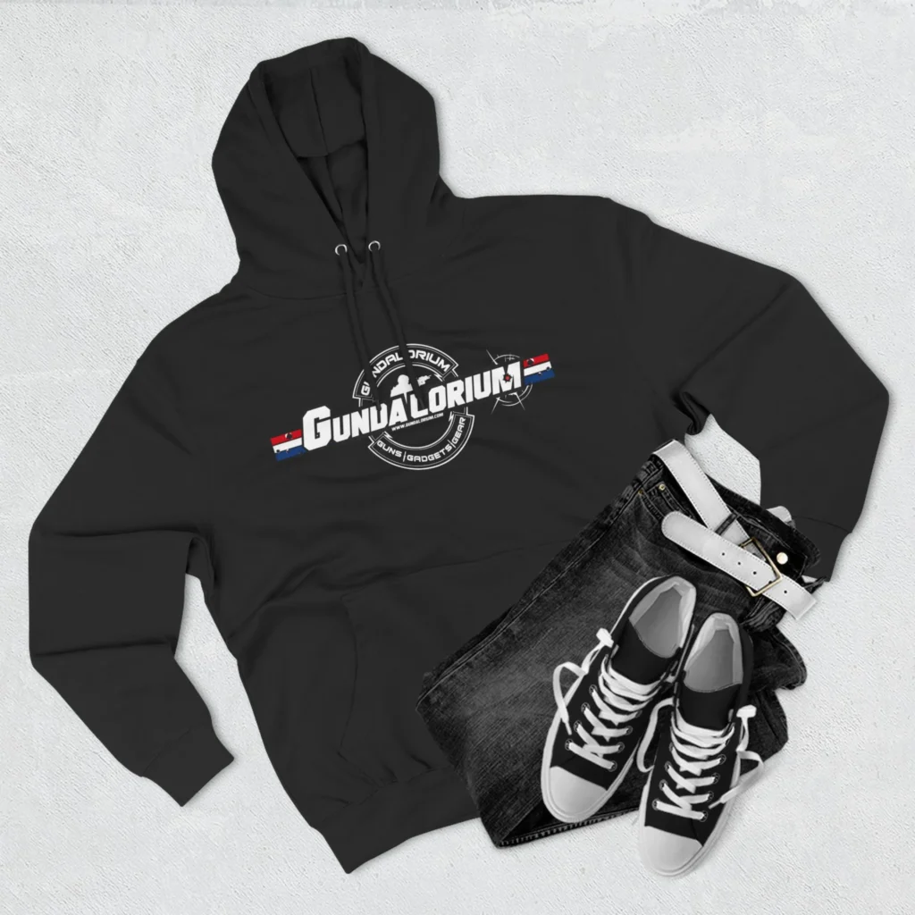 Gundalorium Joe Three-Panel Fleece Hoodie
