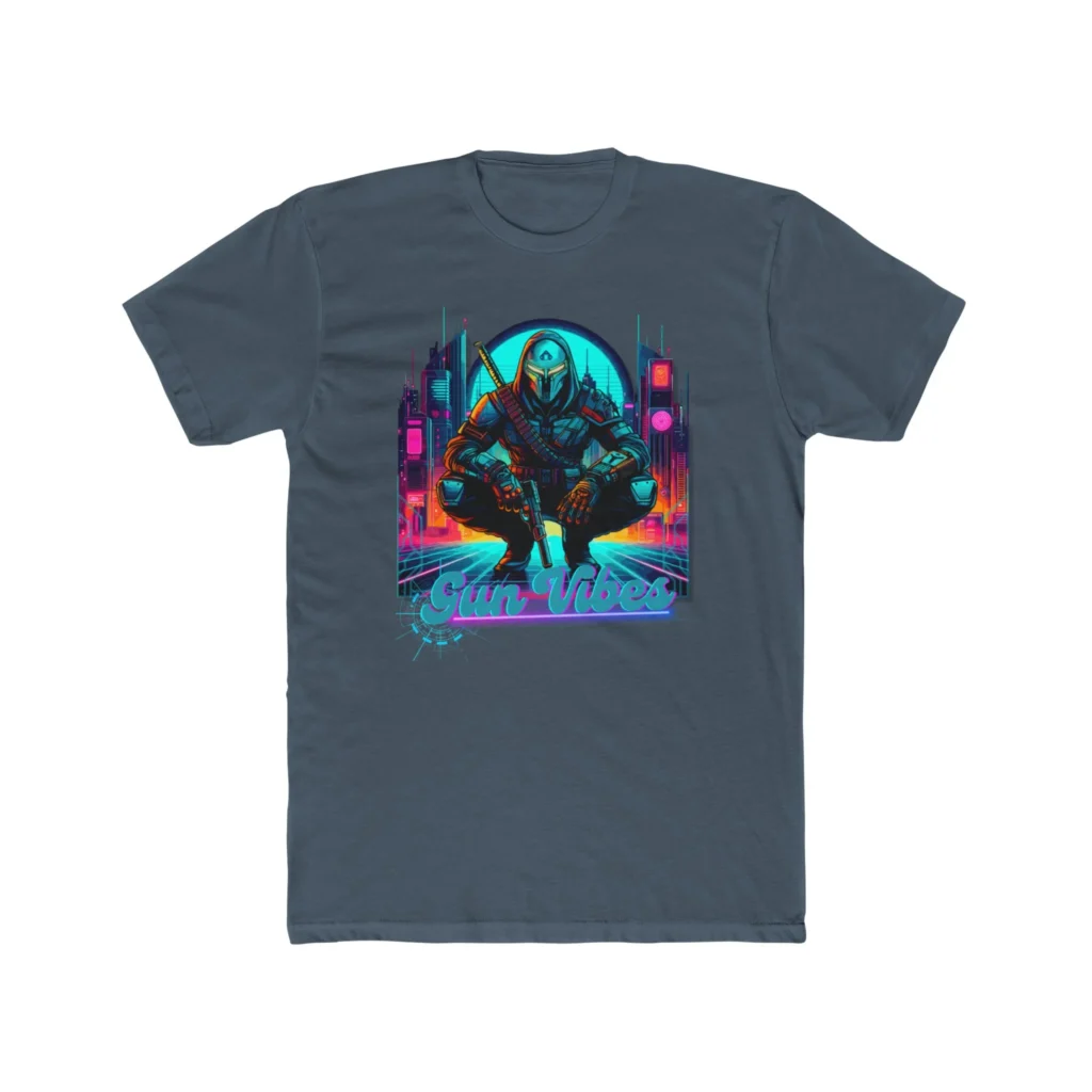 Gun Vibes Men's Cotton Crew Tee