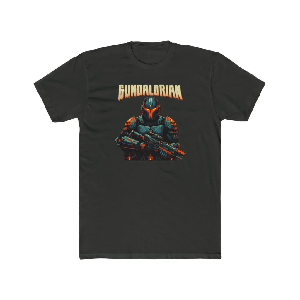 Mechalorian 4 Premium Men's Cotton Crew Tee