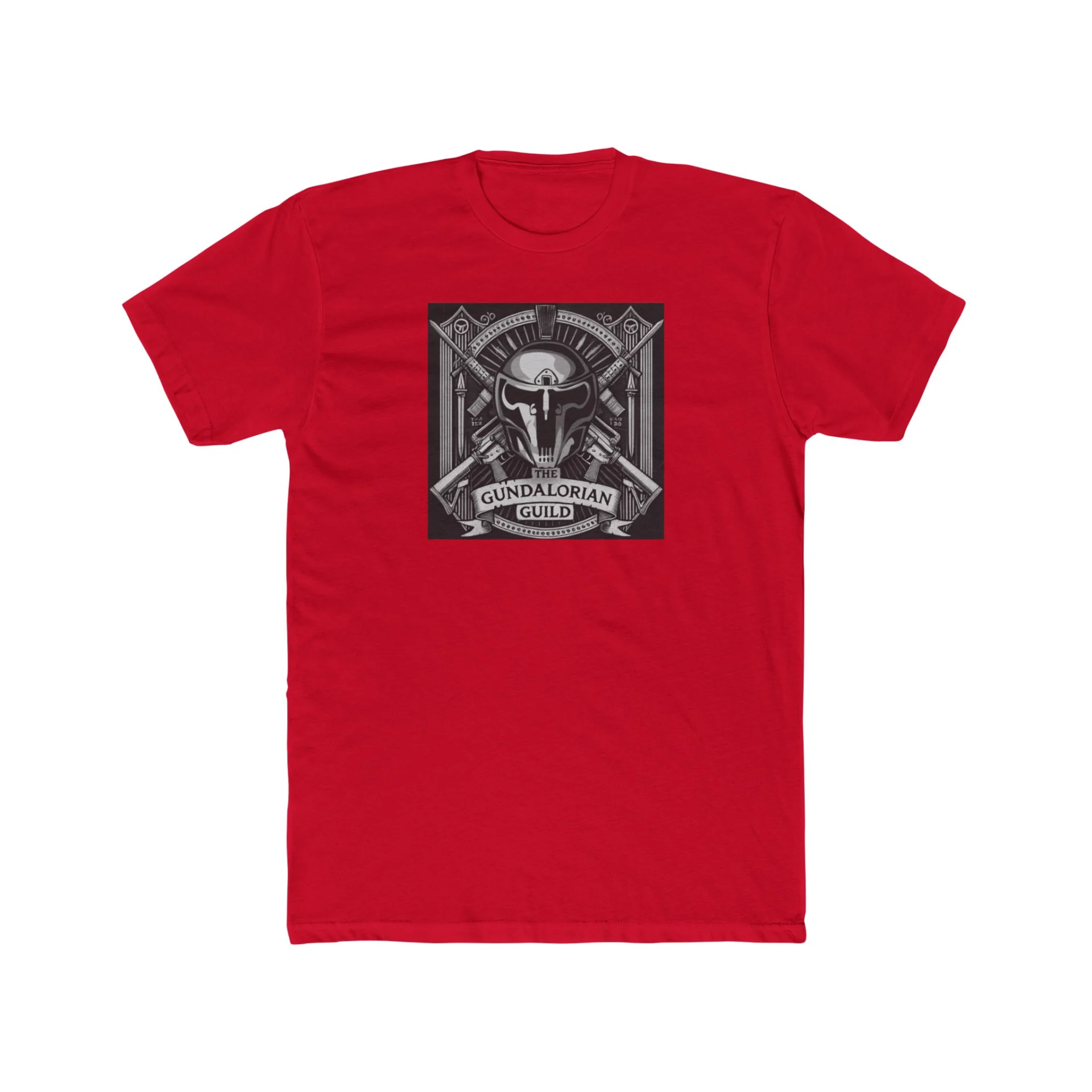 The Gundalorian Guild - B&W T-Shirt - Image 31