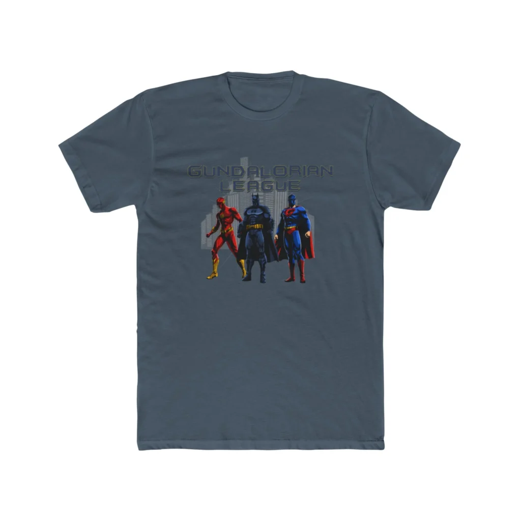 Gundalorian League Premium Men's Cotton Crew Tee