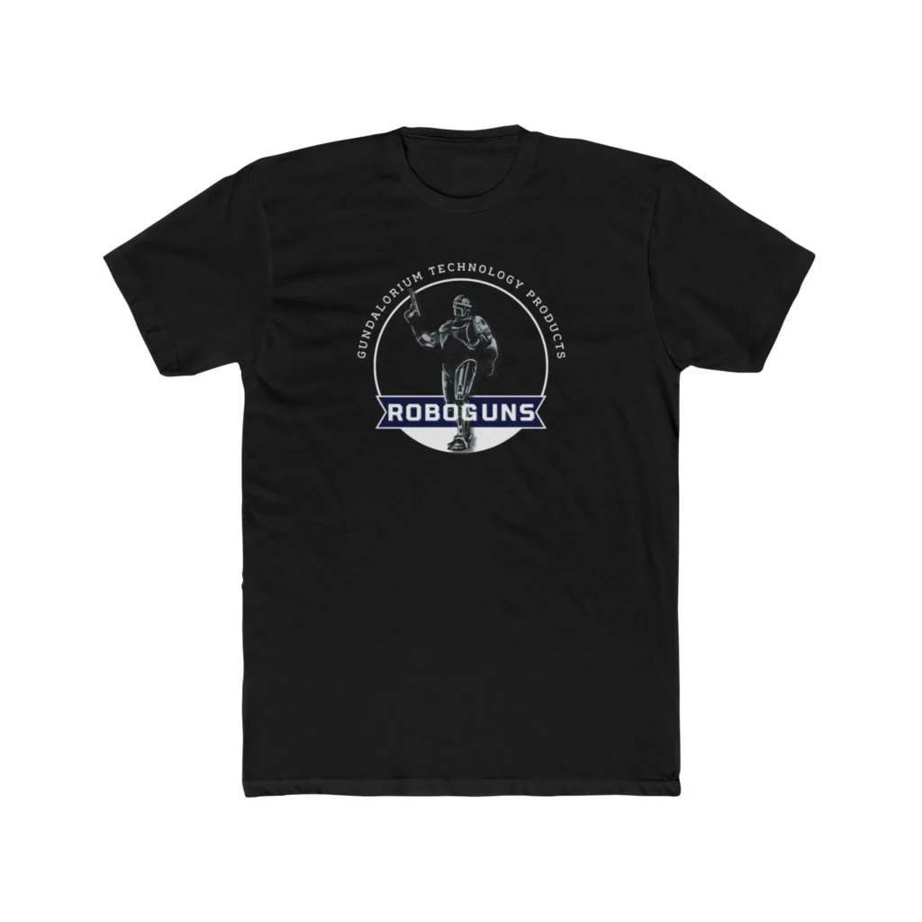 Roboguns Premium Men's Cotton Crew Tee