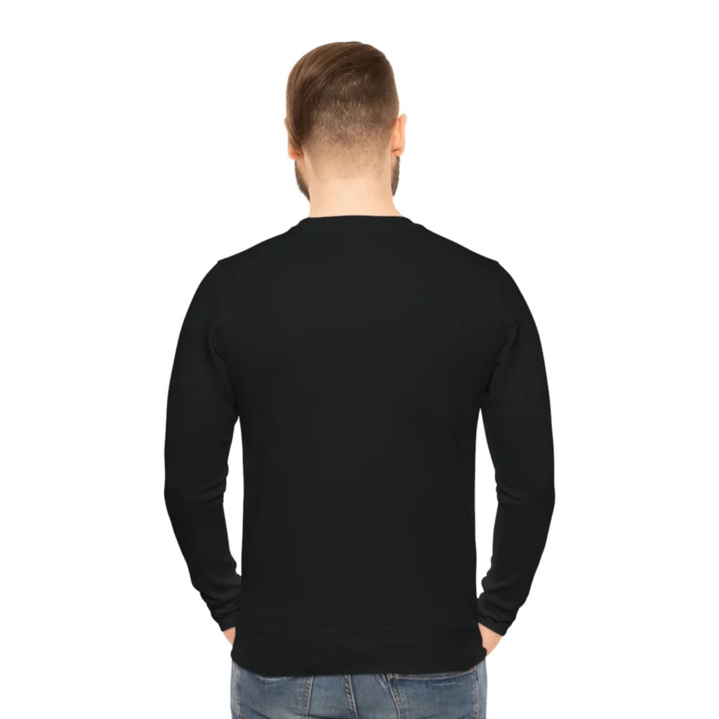 Gundalorian Lightweight Sweatshirt - Black with White Logo