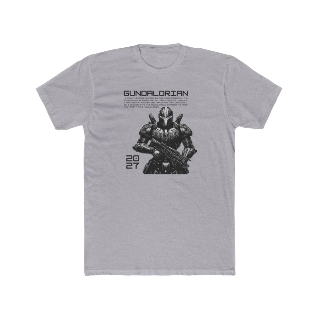 Mechalorian 2 Premium Men's Cotton Crew Tee
