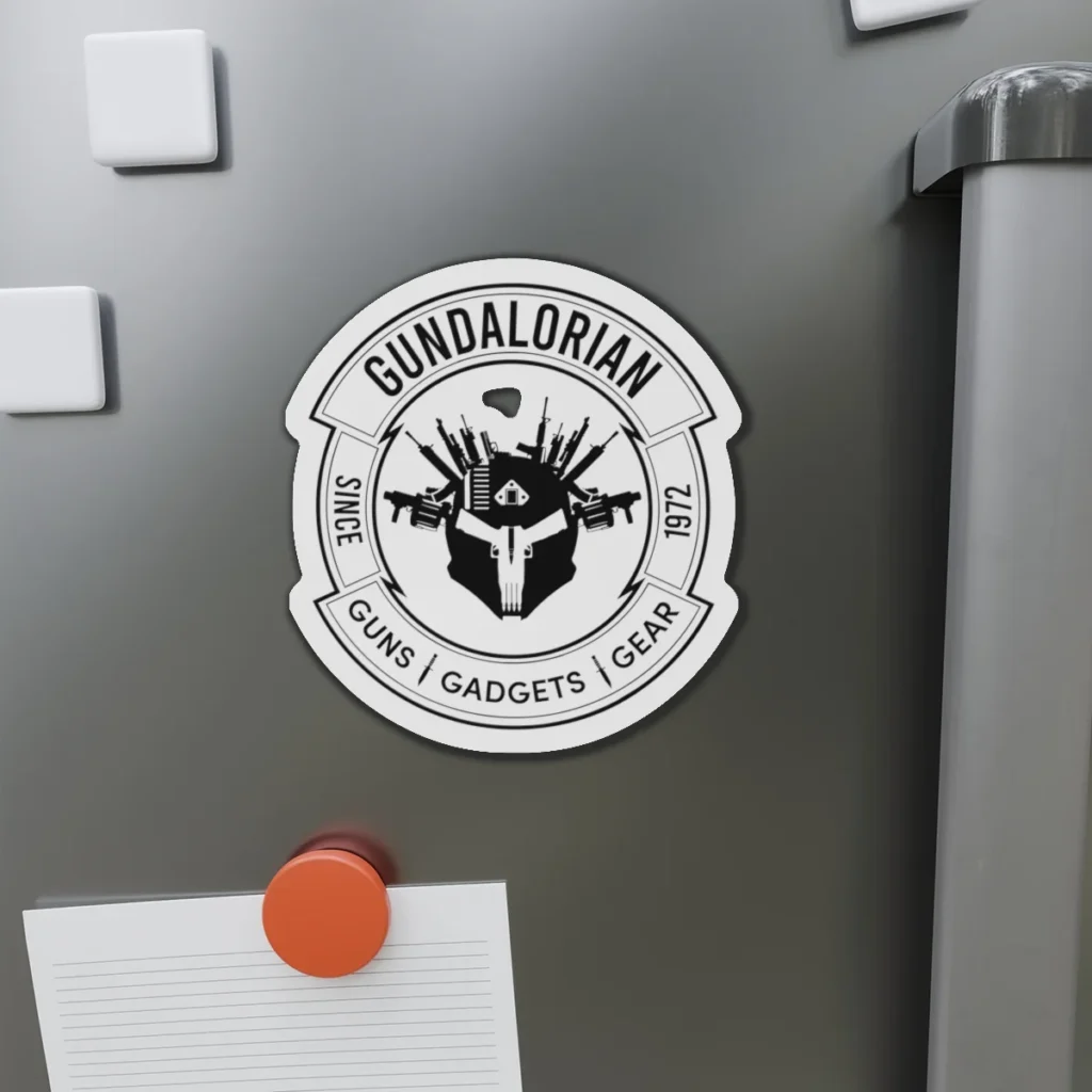 Gundalorian Die-Cut Magnets