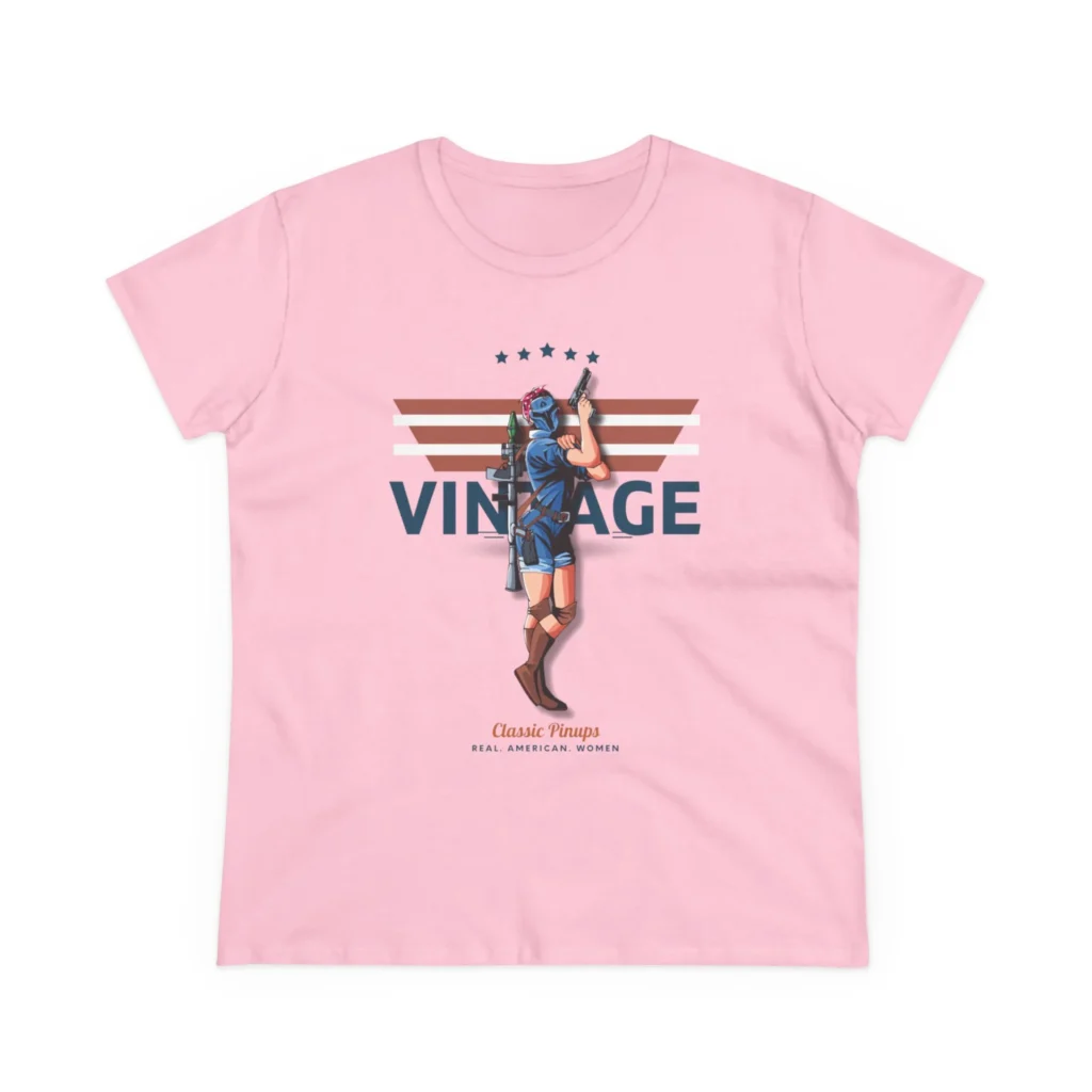 Rosie Vintage Women's Midweight Cotton Tee