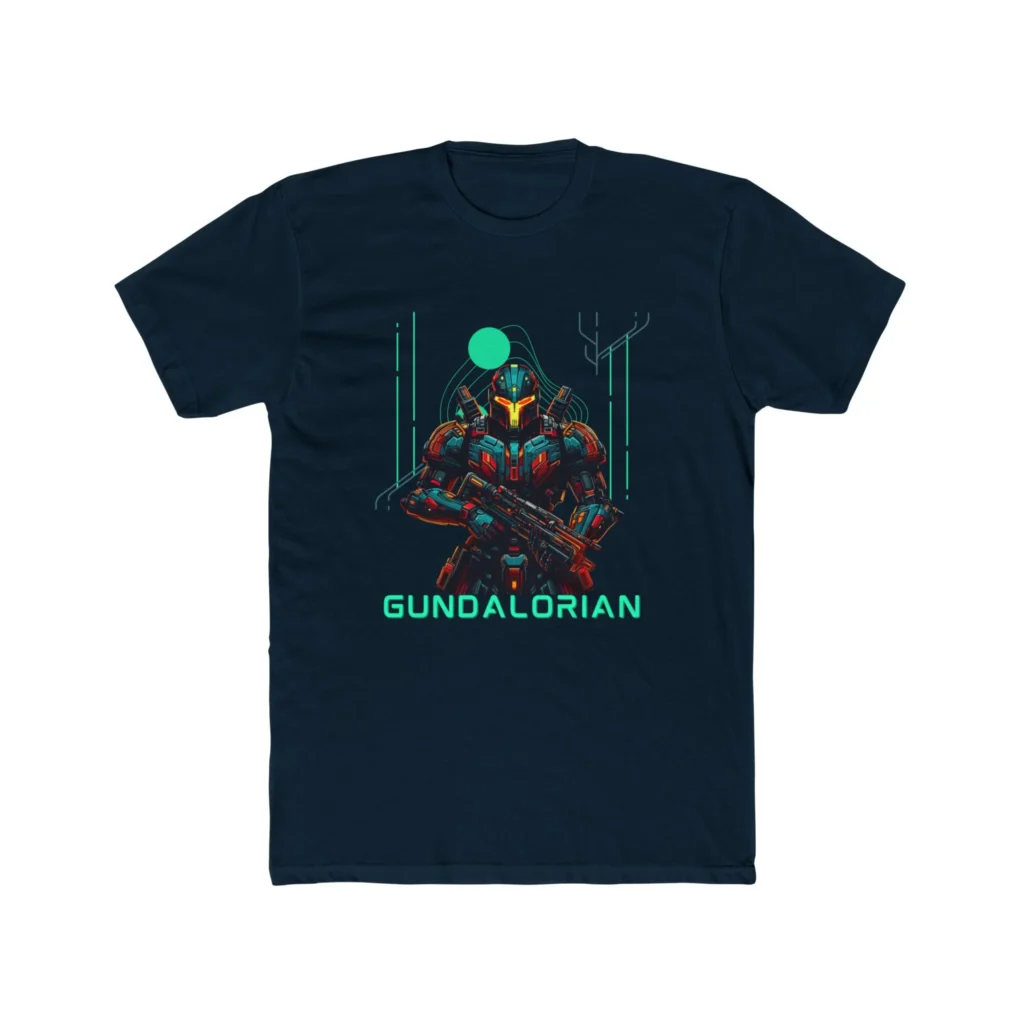 Mechalorian 3 Premium Men's Cotton Crew Tee