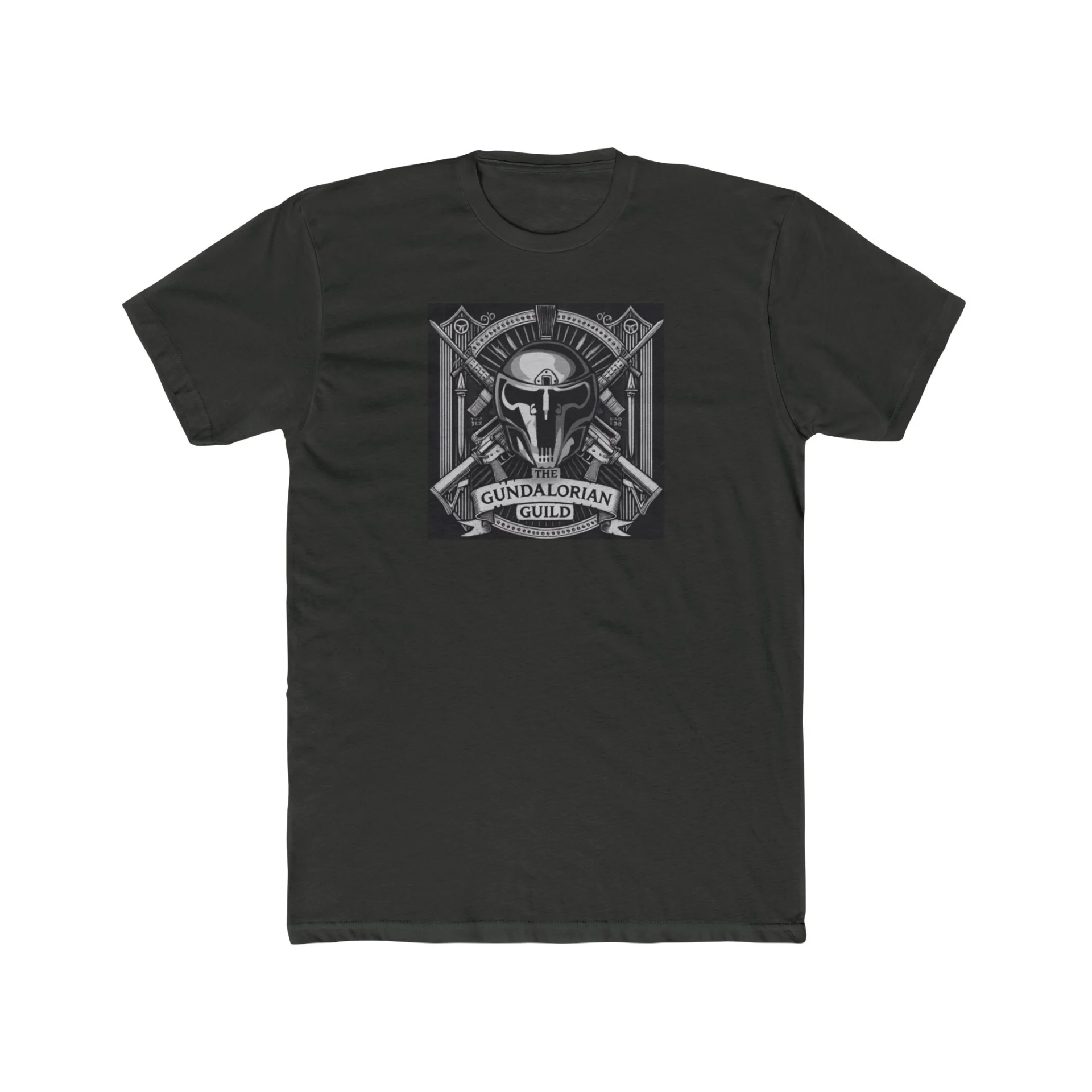 The Gundalorian Guild - B&W T-Shirt - Image 17
