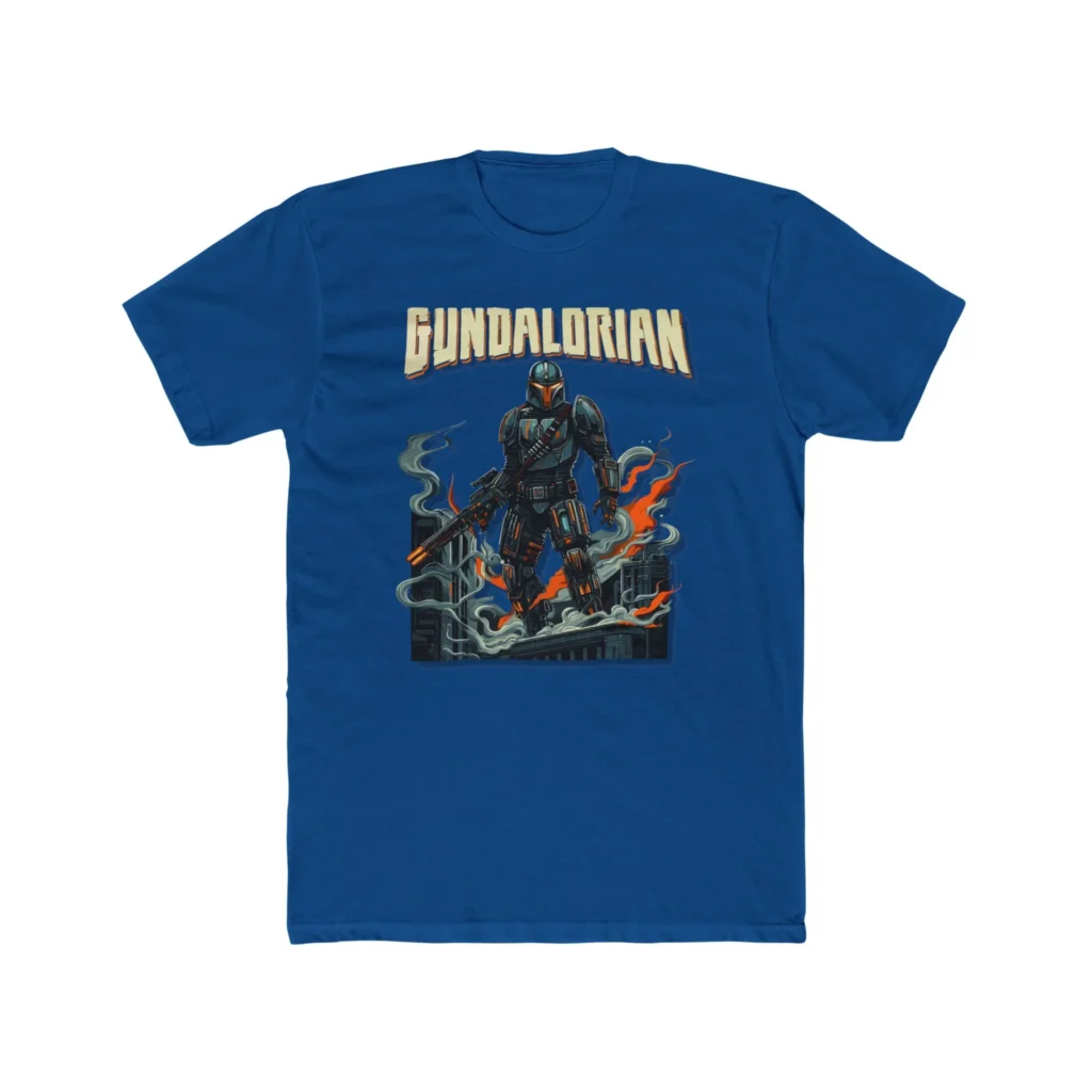 Mechalorian Siege Premium Men's Cotton Crew Tee