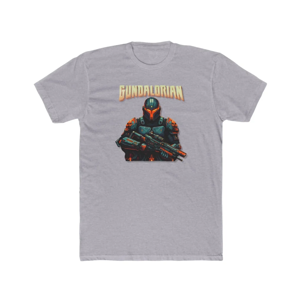 Mechalorian 4 Premium Men's Cotton Crew Tee
