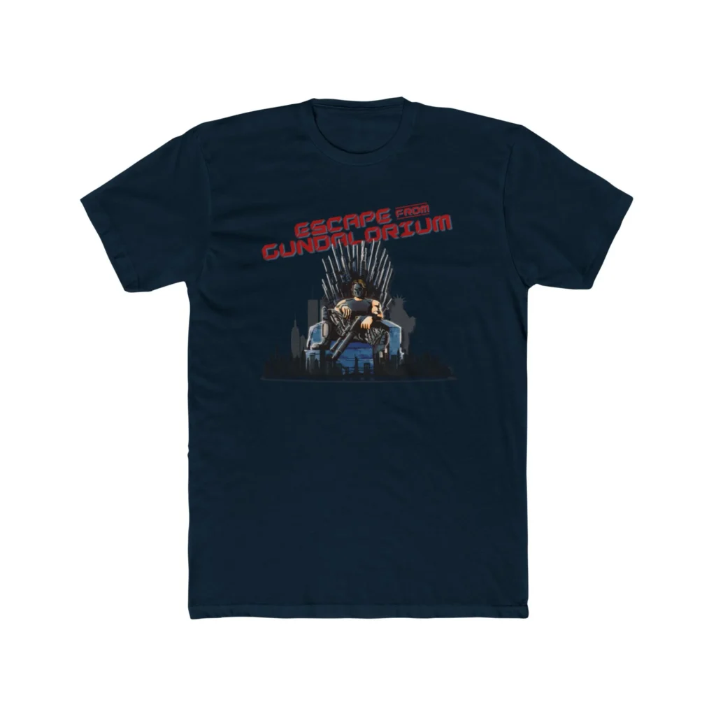 Escape from Gundalorium Premium Men's Cotton Crew Tee