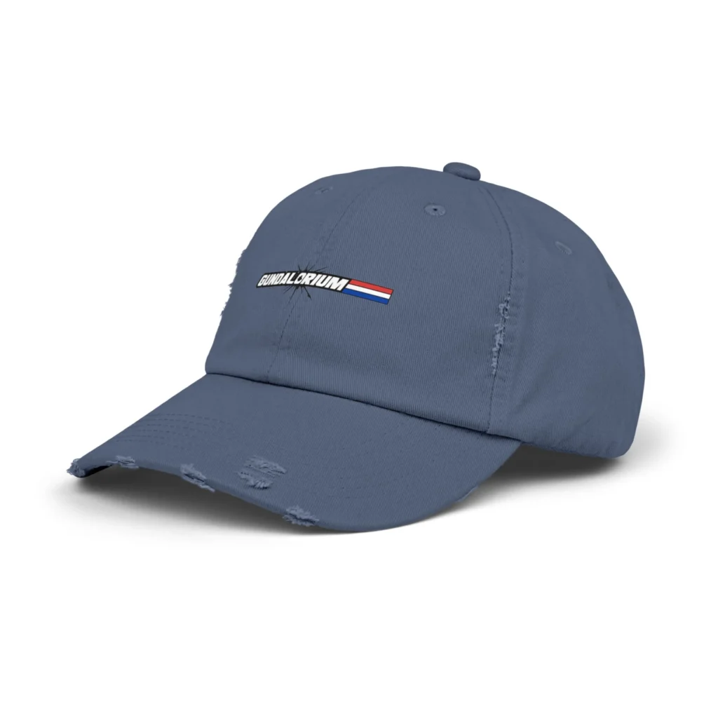 Gundalorium Unisex Distressed Cap