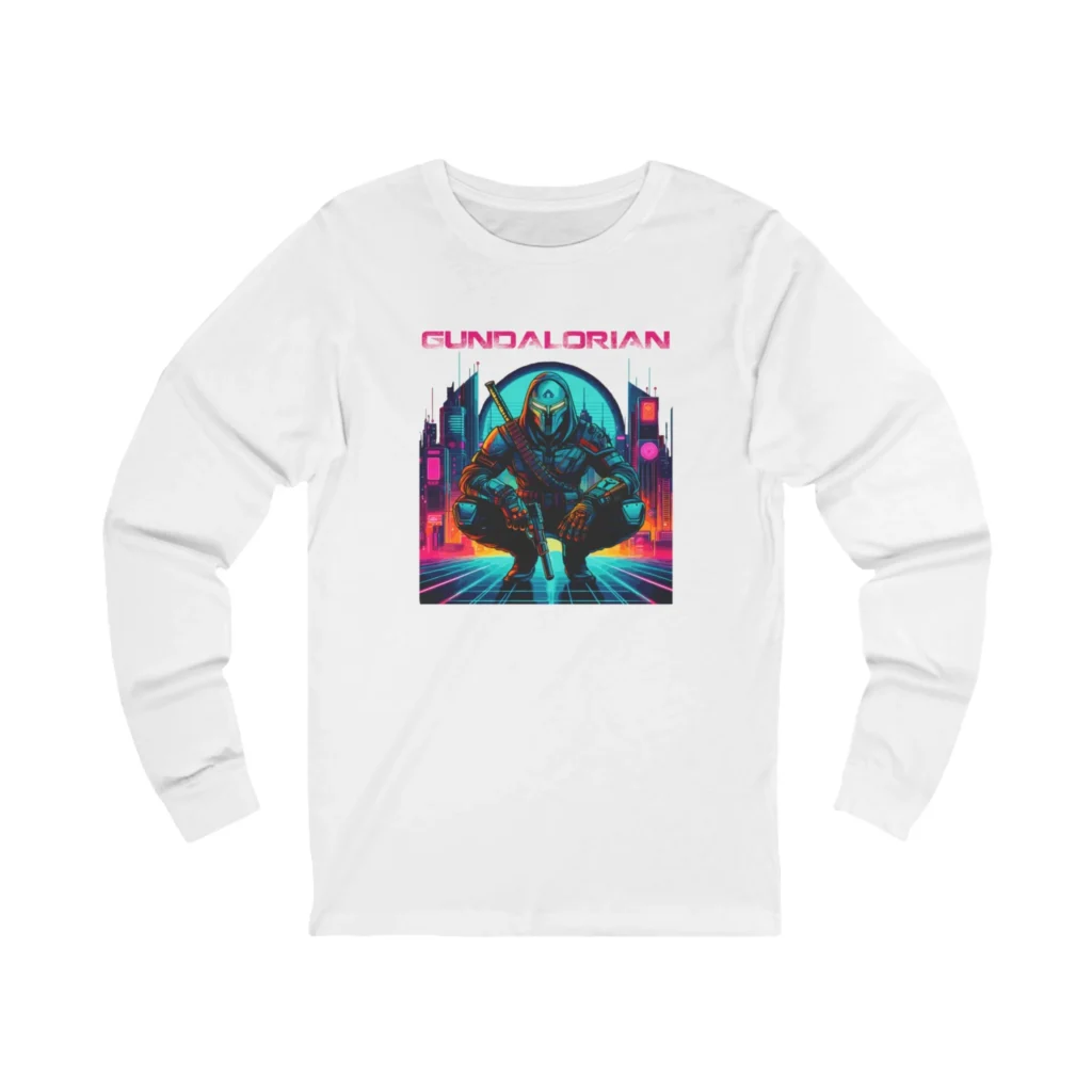 Gundalorian Cyberpunk Two Unisex Jersey Long Sleeve Tee
