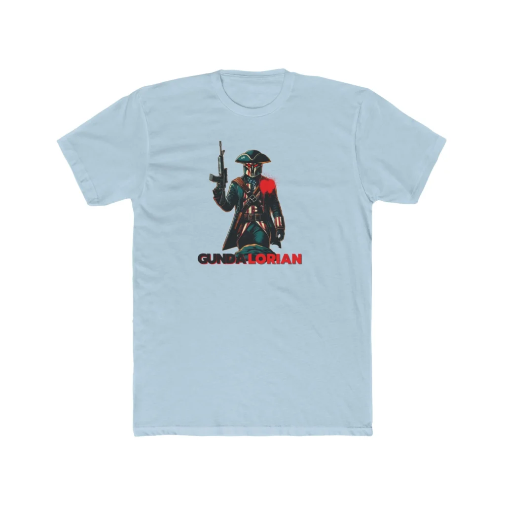 Patriot Paint Splat Premium Men's Cotton Crew Tee