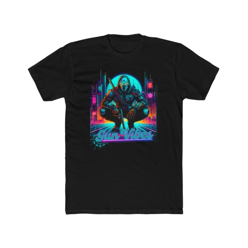 Gun Vibes Men's Cotton Crew Tee