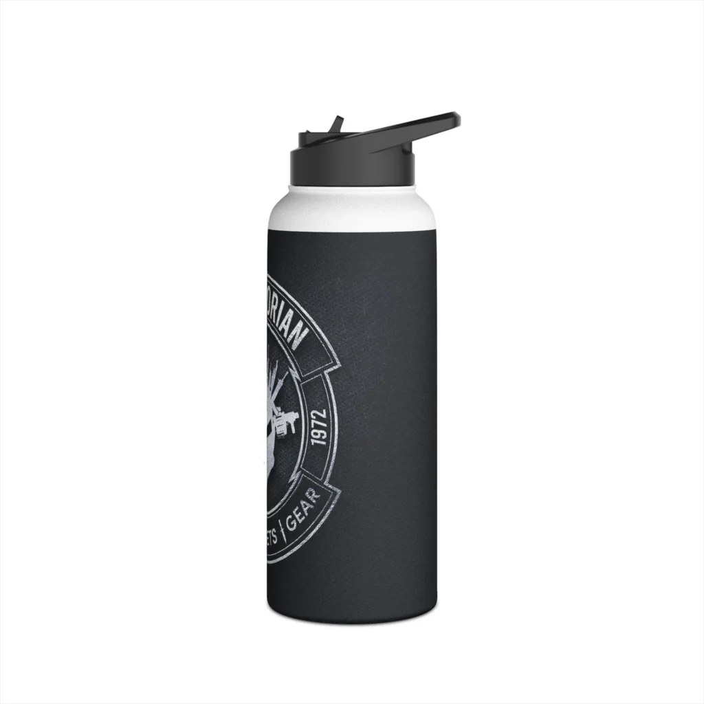 Gundalorian Stainless Steel Water Bottle, 3 Gundo Sizes