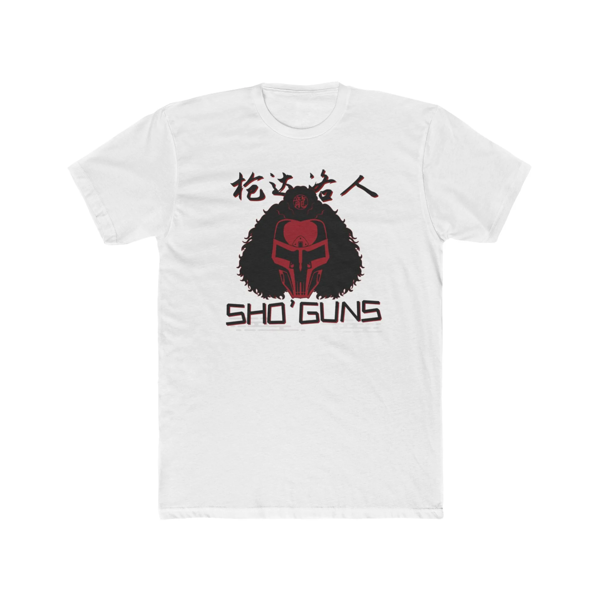 ShoGuns Kiss my Gundaverse Premium Men's Cotton Crew Tee - Image 3