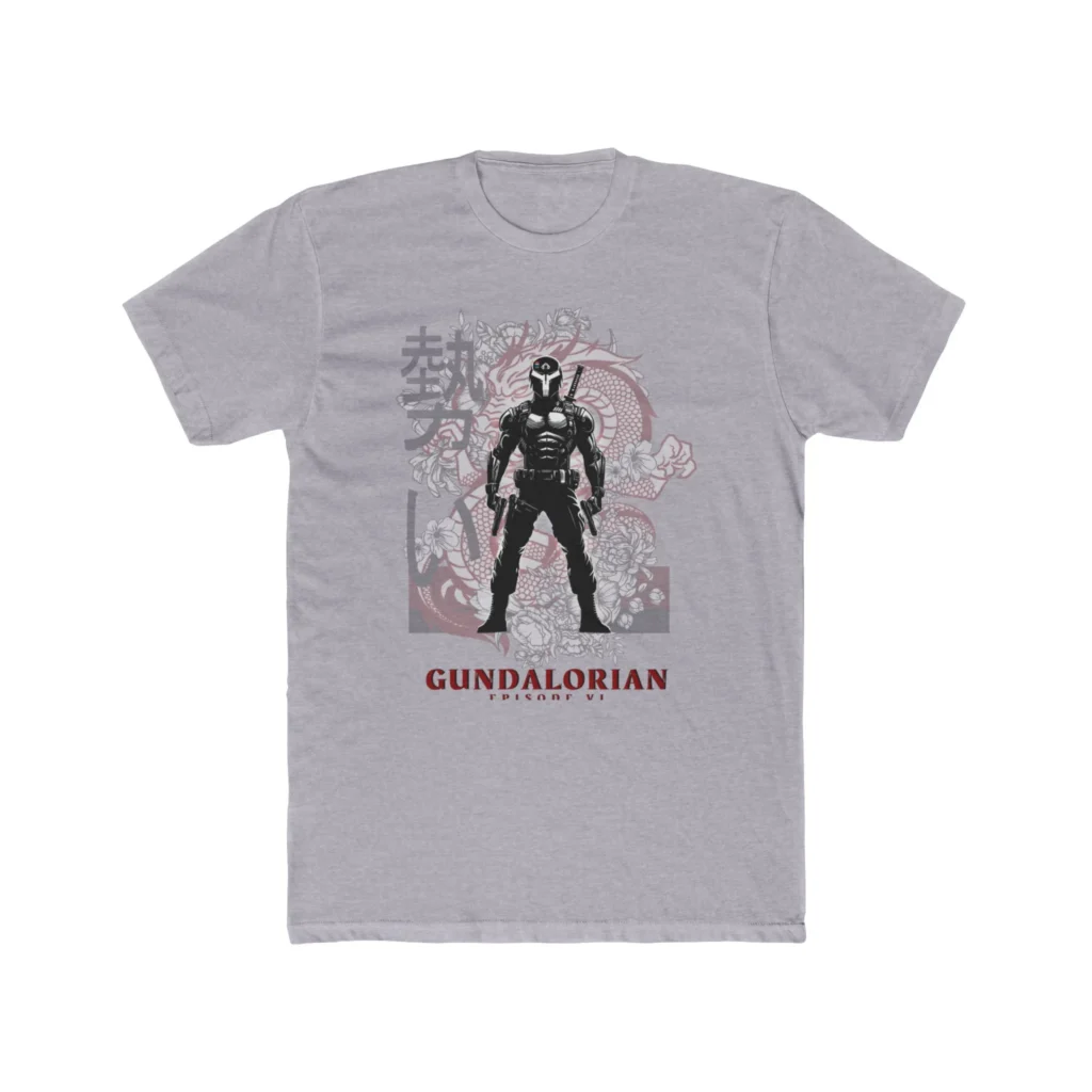 Gundalorian Dragon Premium Men's Cotton Crew Tee