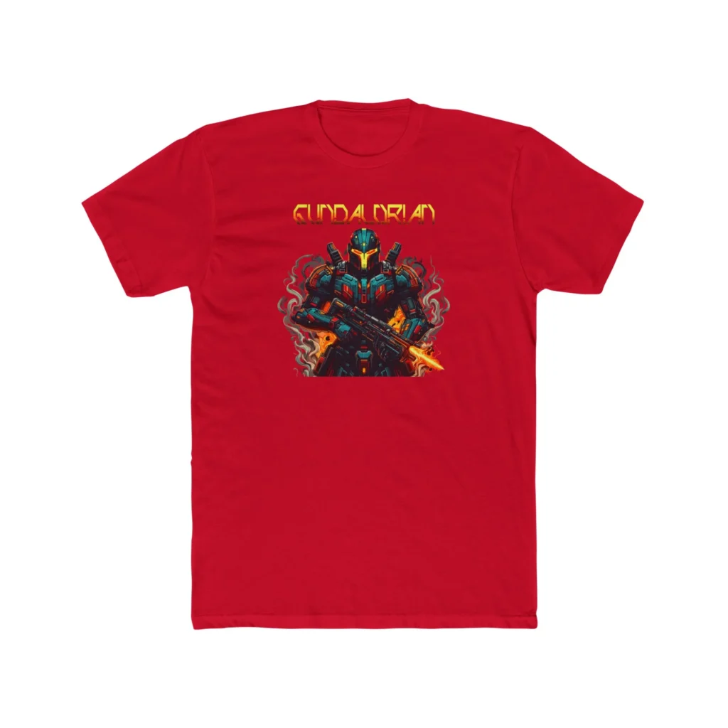 Mechalorian 1 Premium Men's Cotton Crew Tee