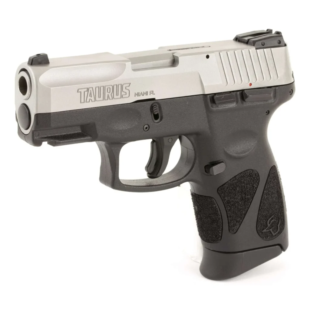 TAURUS G2C 9MM PSTL BK/SS 3.2" 2X12 - Image 2