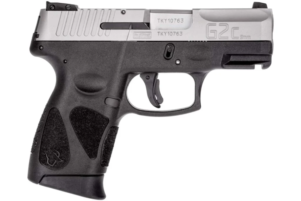 TAURUS G2C 9MM PSTL BK/SS 3.2" 2X12 - Image 3