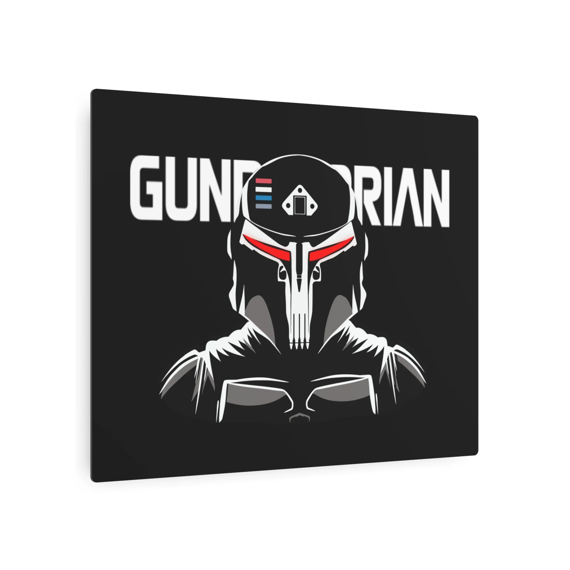 Gundalorian Black Metal Art Sign - Evil Red - Image 15