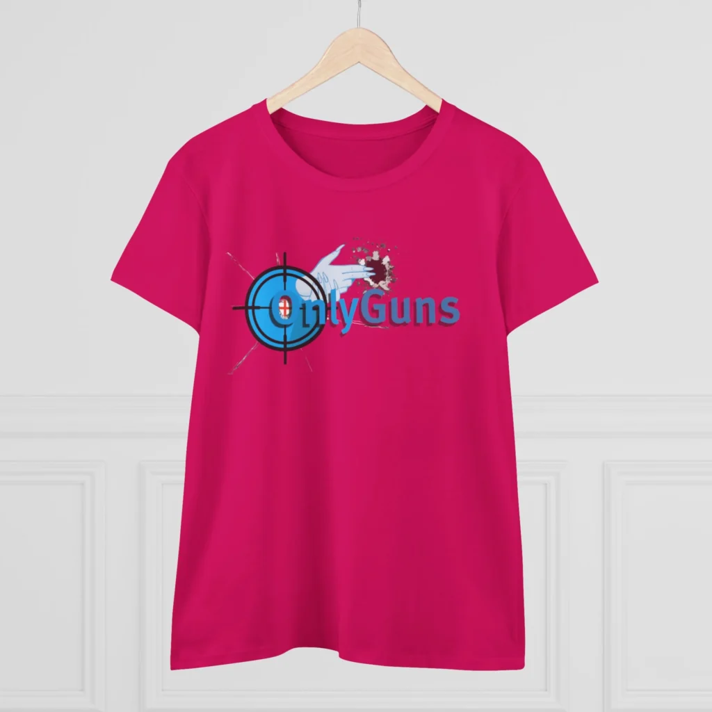 OnlyGuns Women's Midweight Cotton Tee