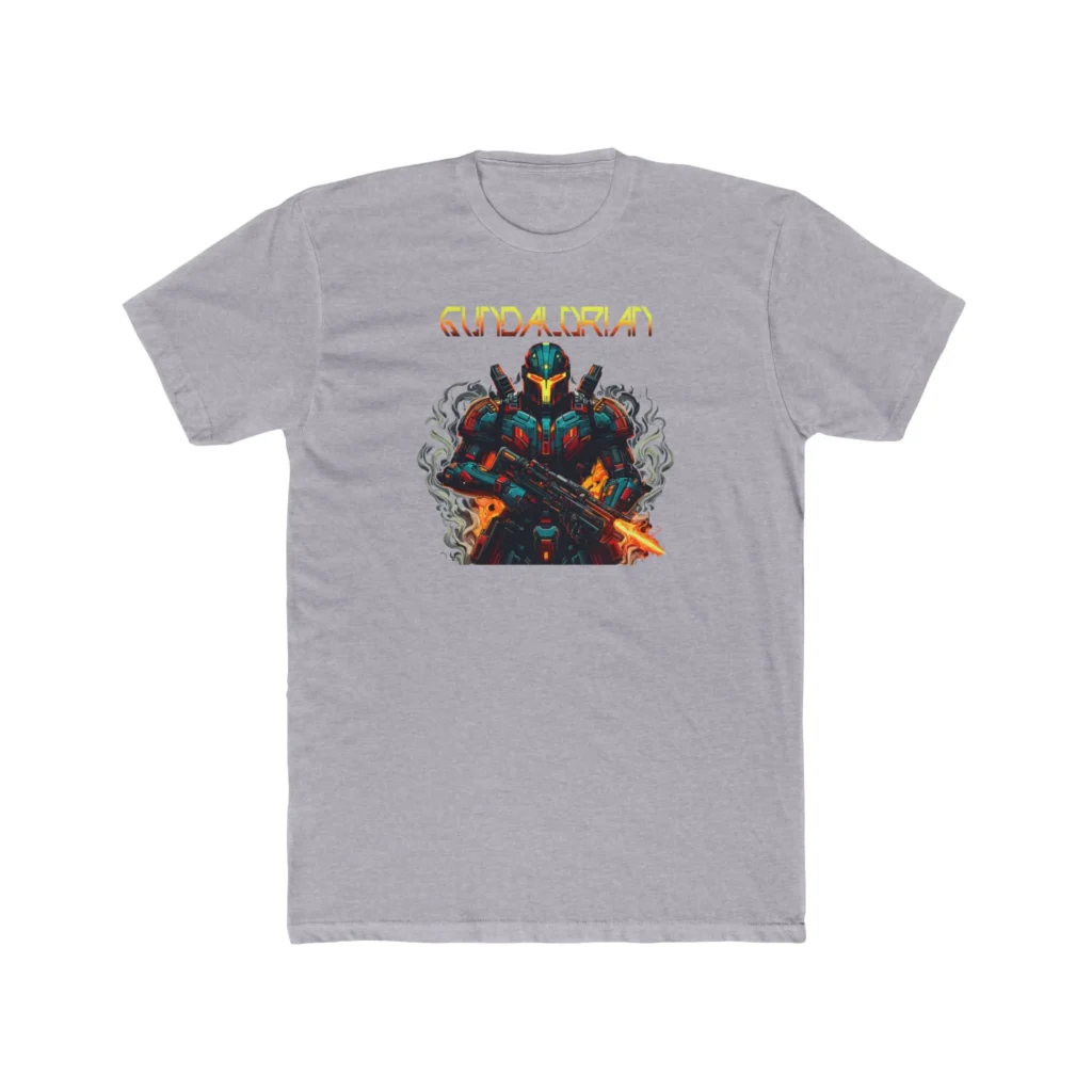 Mechalorian 1 Premium Men's Cotton Crew Tee