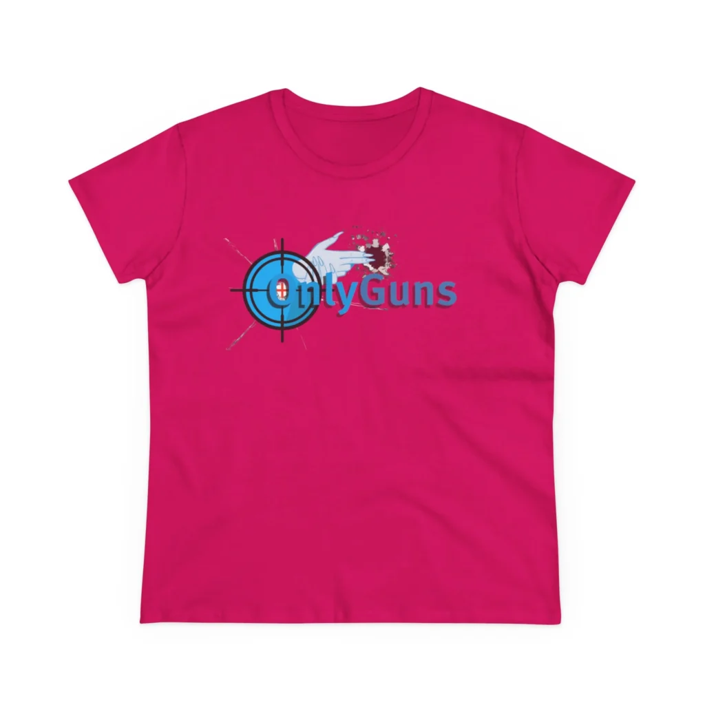 OnlyGuns Women's Midweight Cotton Tee