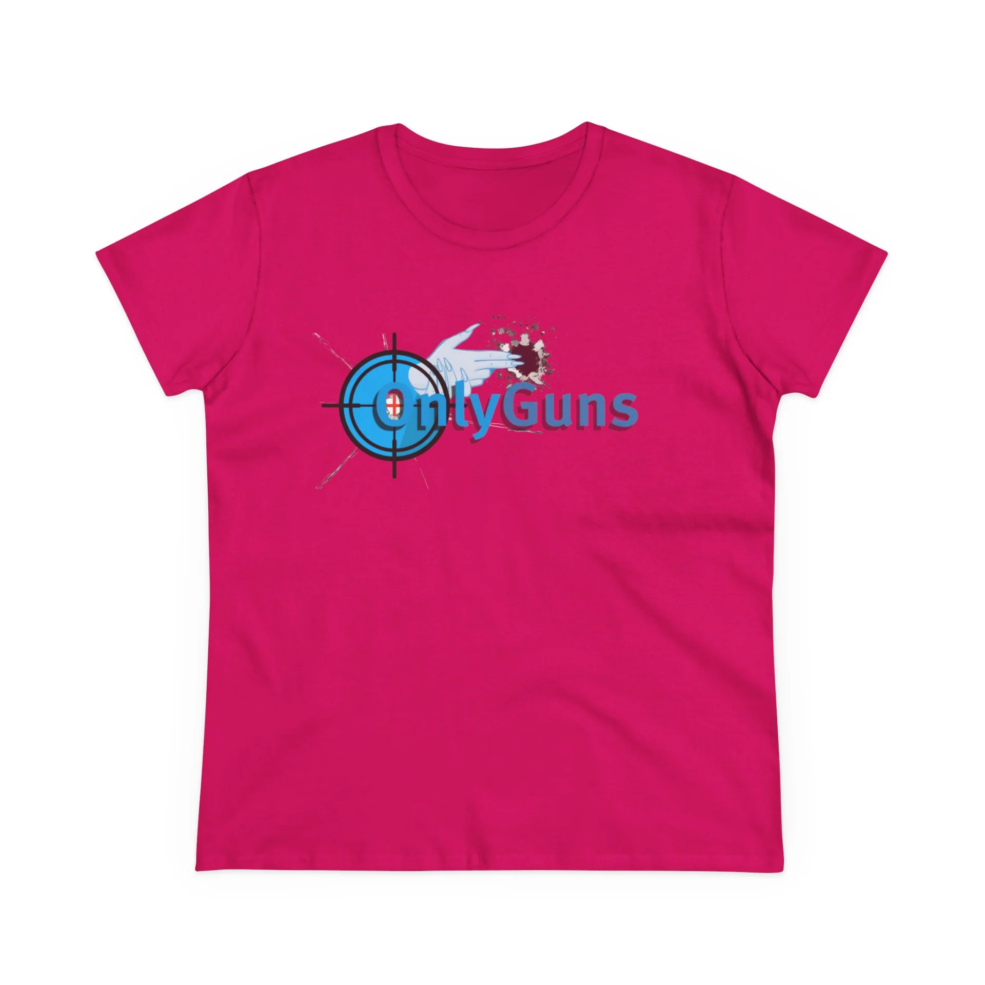 OnlyGuns Women's Midweight Cotton Tee - Image 25
