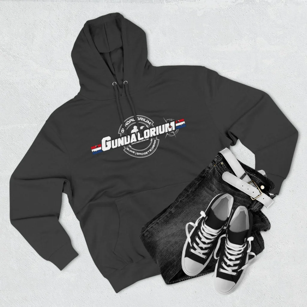 Gundalorium Joe Three-Panel Fleece Hoodie
