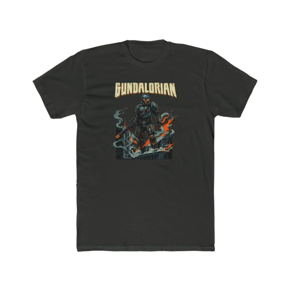 Mechalorian Siege Premium Men's Cotton Crew Tee