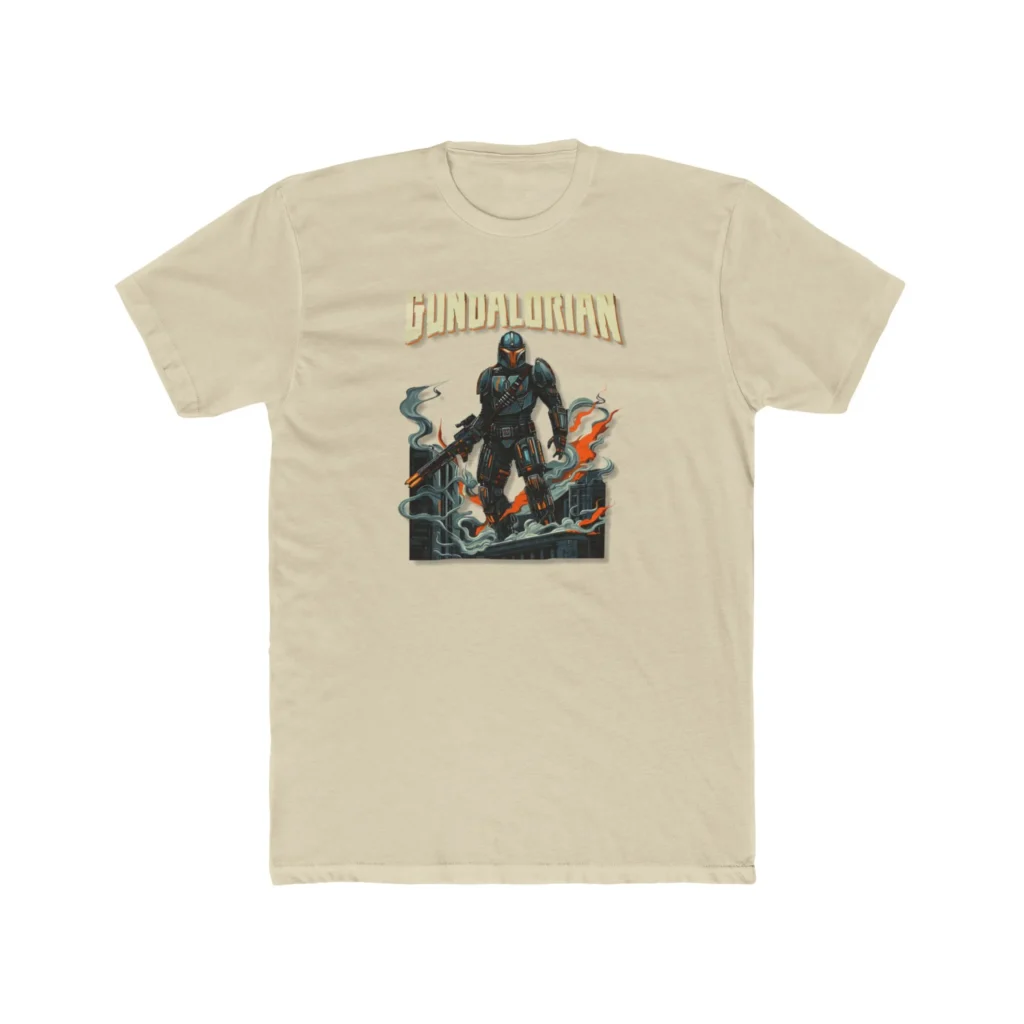 Mechalorian Siege Premium Men's Cotton Crew Tee