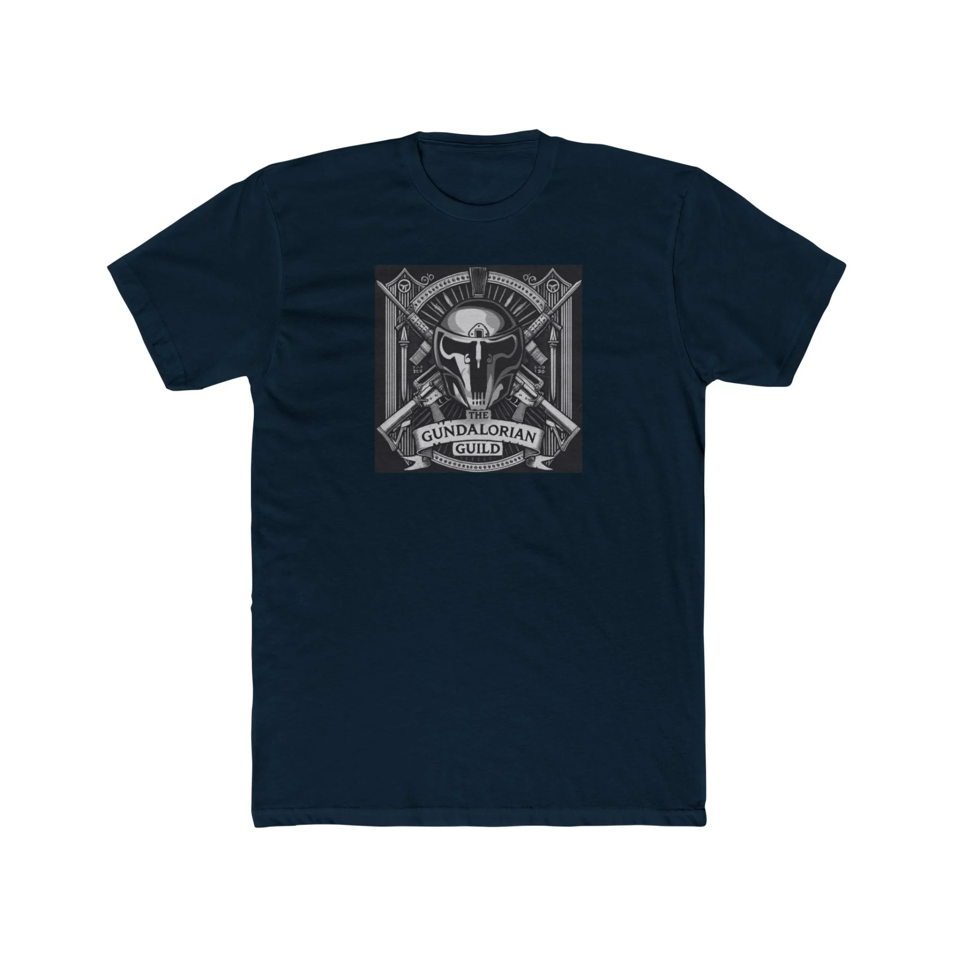 The Gundalorian Guild - B&W T-Shirt - Image 27
