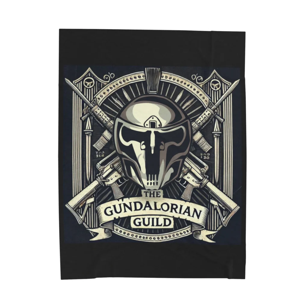 The Gundalorian Guild Plush Blanket