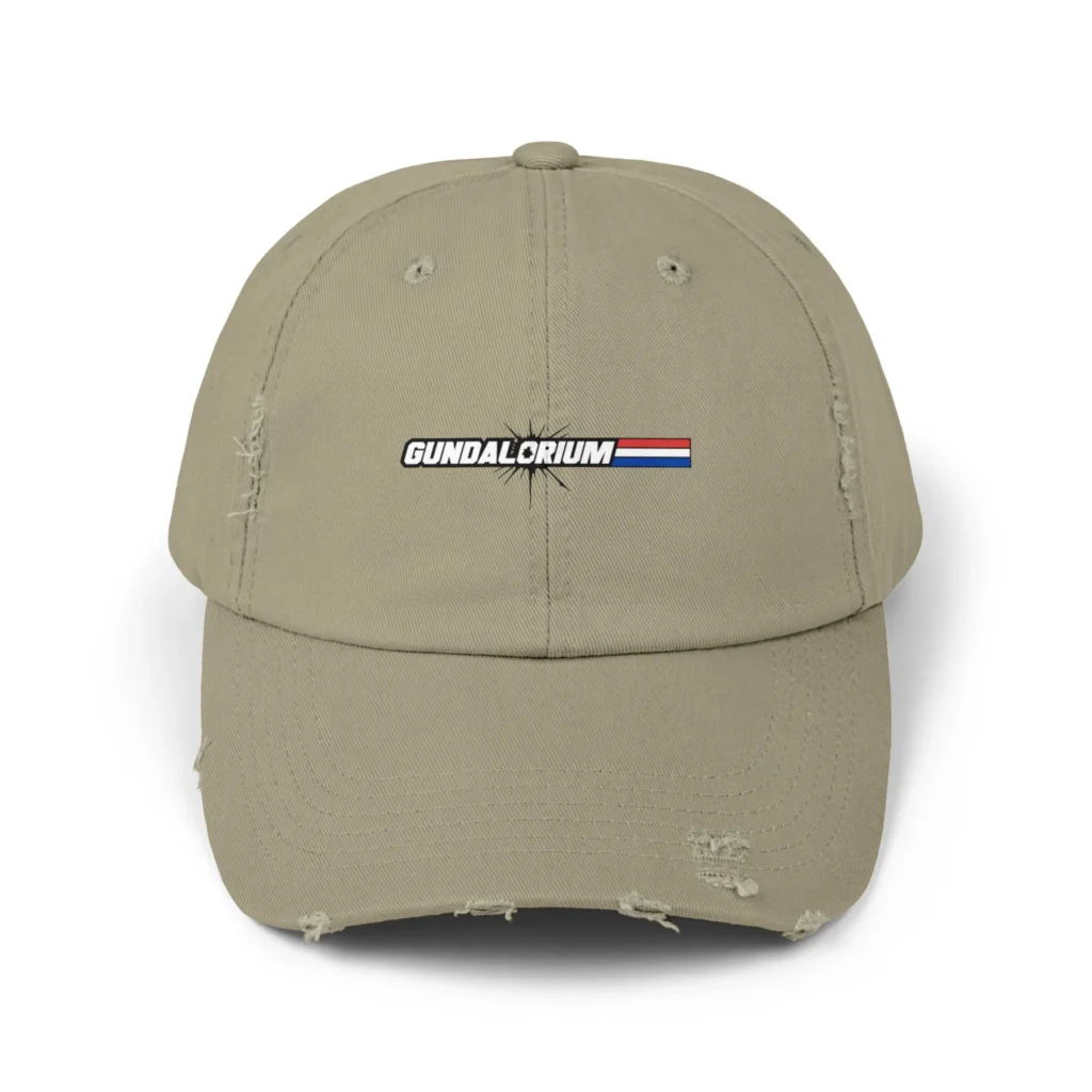 Gundalorium Unisex Distressed Cap