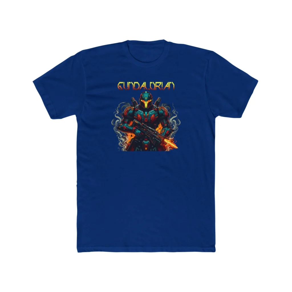 Mechalorian 1 Premium Men's Cotton Crew Tee