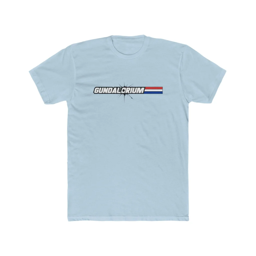 Yo...Gundalorium Banner Premium Men's Cotton Crew Tee - Image 13