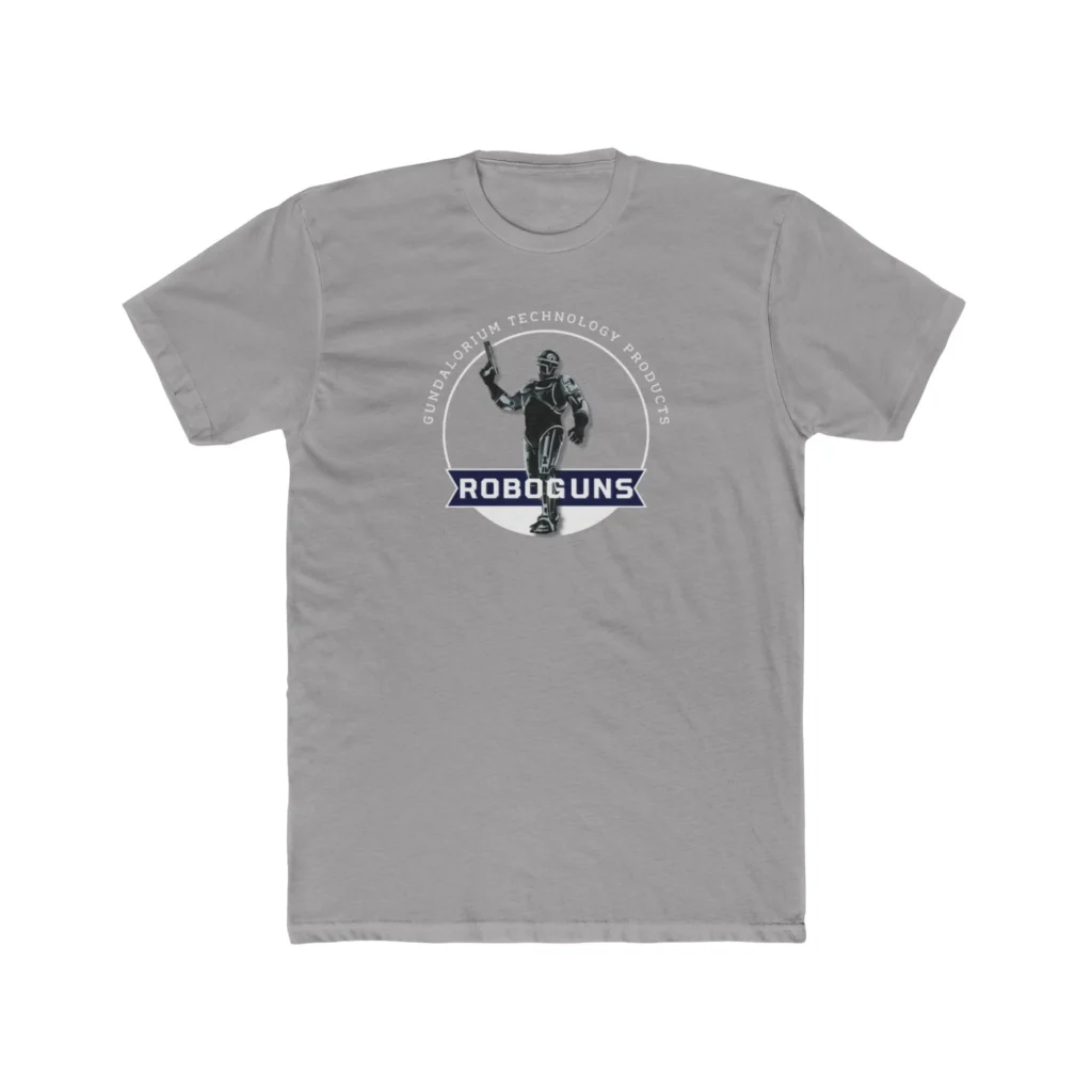 Roboguns Premium Men's Cotton Crew Tee