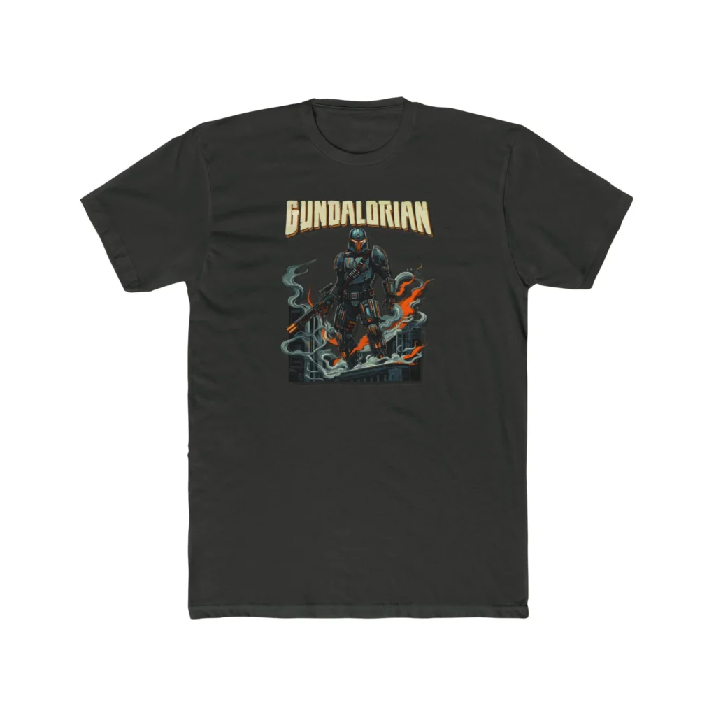 Mechalorian Siege Premium Men's Cotton Crew Tee