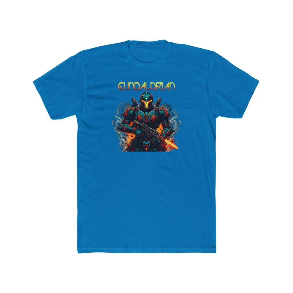 Mechalorian 1 Premium Men's Cotton Crew Tee