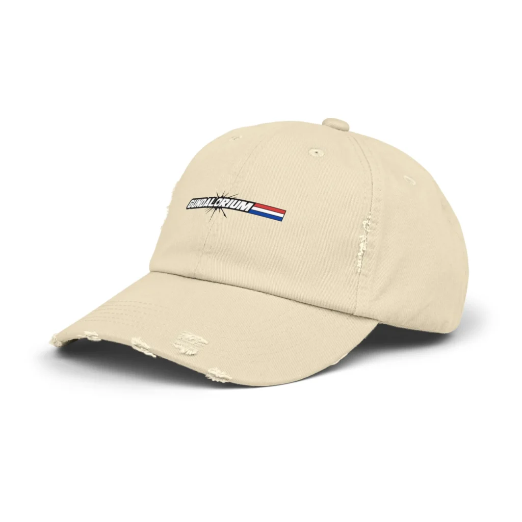 Gundalorium Unisex Distressed Cap