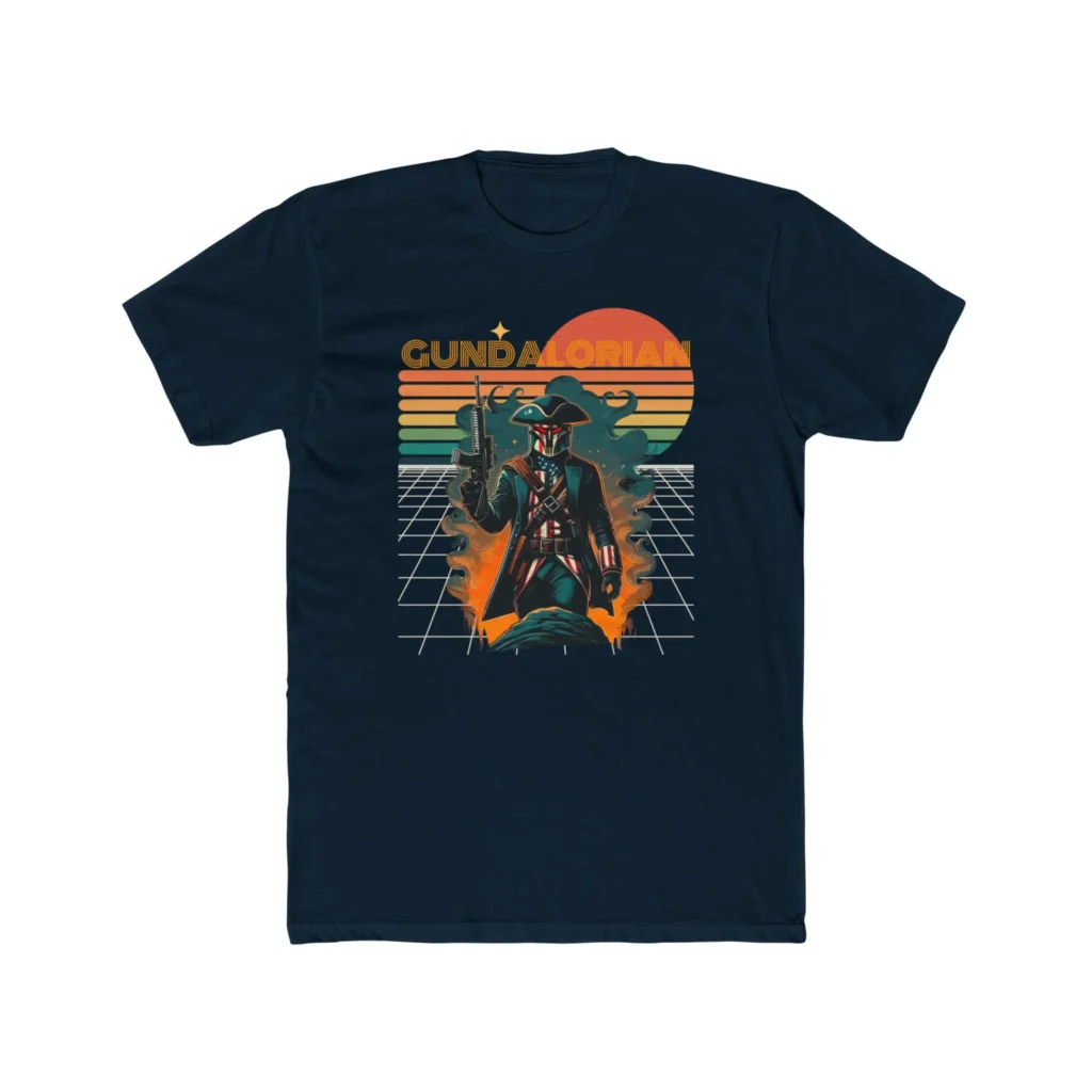 Patriot Retro Premium Men's Cotton Crew Tee