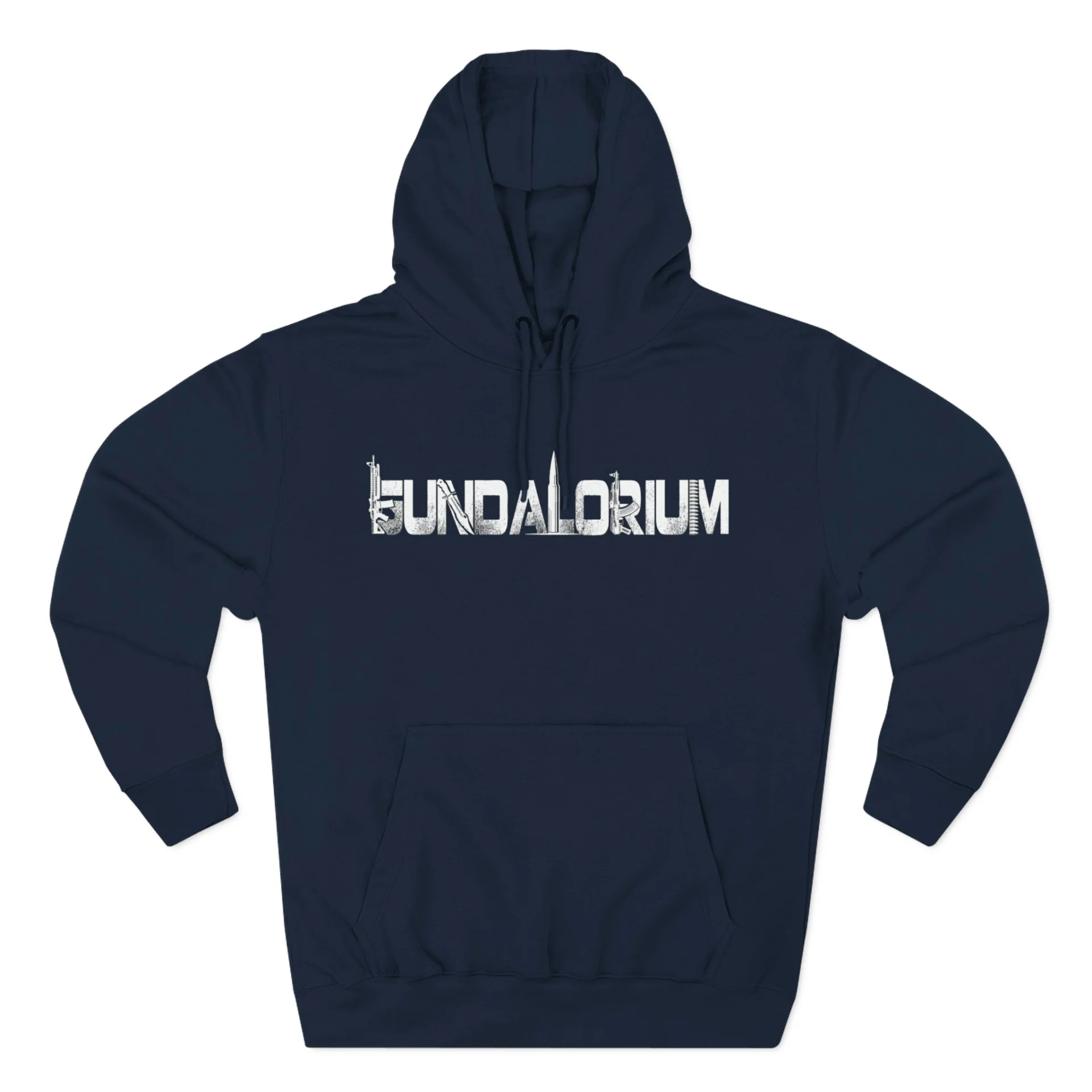 Gundalorium QR Three-Panel Fleece Hoodie - Image 13