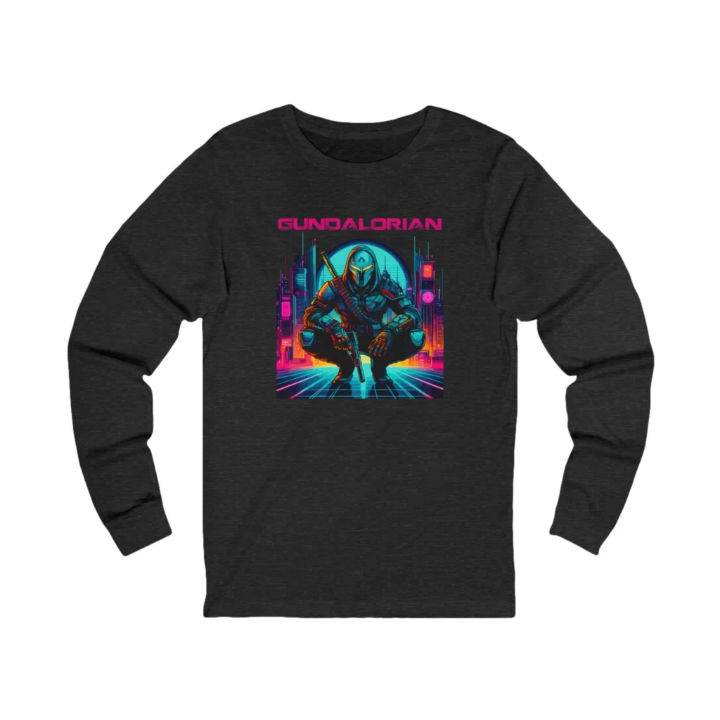Gundalorian Cyberpunk Two Unisex Jersey Long Sleeve Tee
