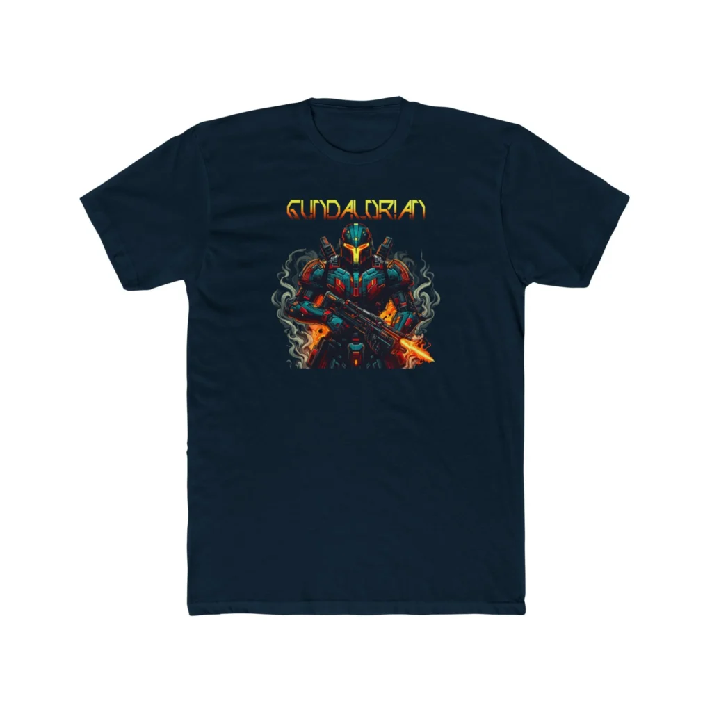 Mechalorian 1 Premium Men's Cotton Crew Tee