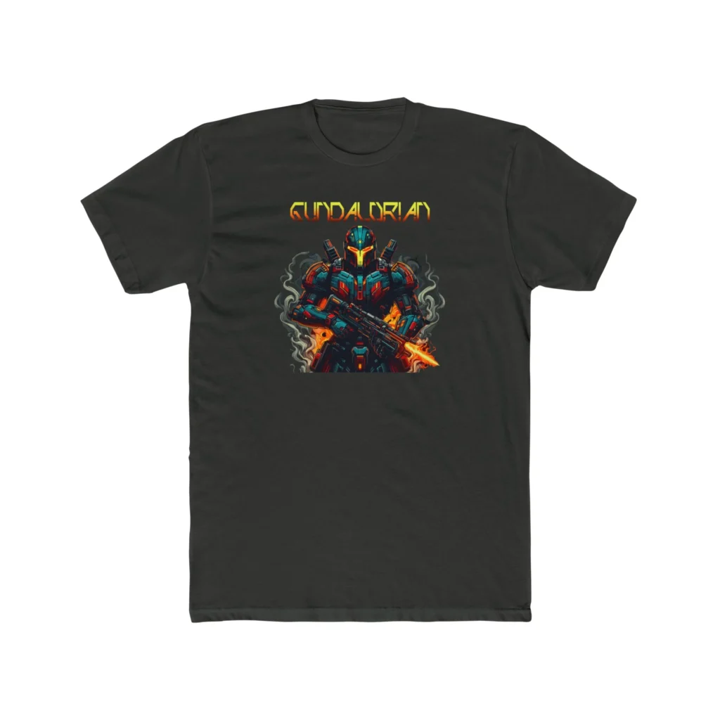 Mechalorian 1 Premium Men's Cotton Crew Tee