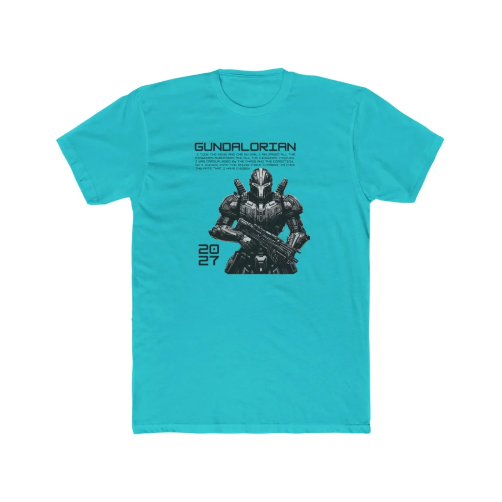 Mechalorian 2 Premium Men's Cotton Crew Tee