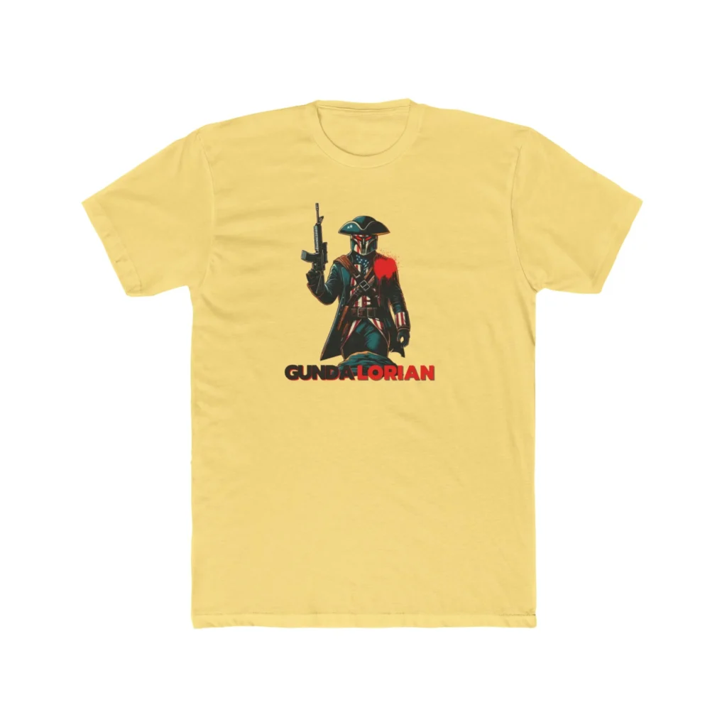 Patriot Paint Splat Premium Men's Cotton Crew Tee